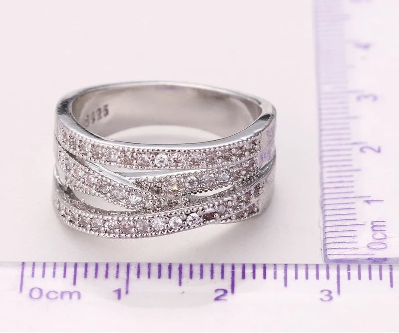 Bague Croix Ajourée Unisexe