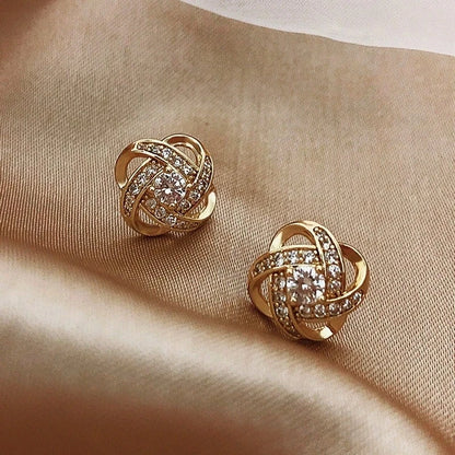 Boucles d'Oreilles Puces Rondes Argentées