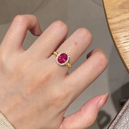 Bague Rose Ajustable